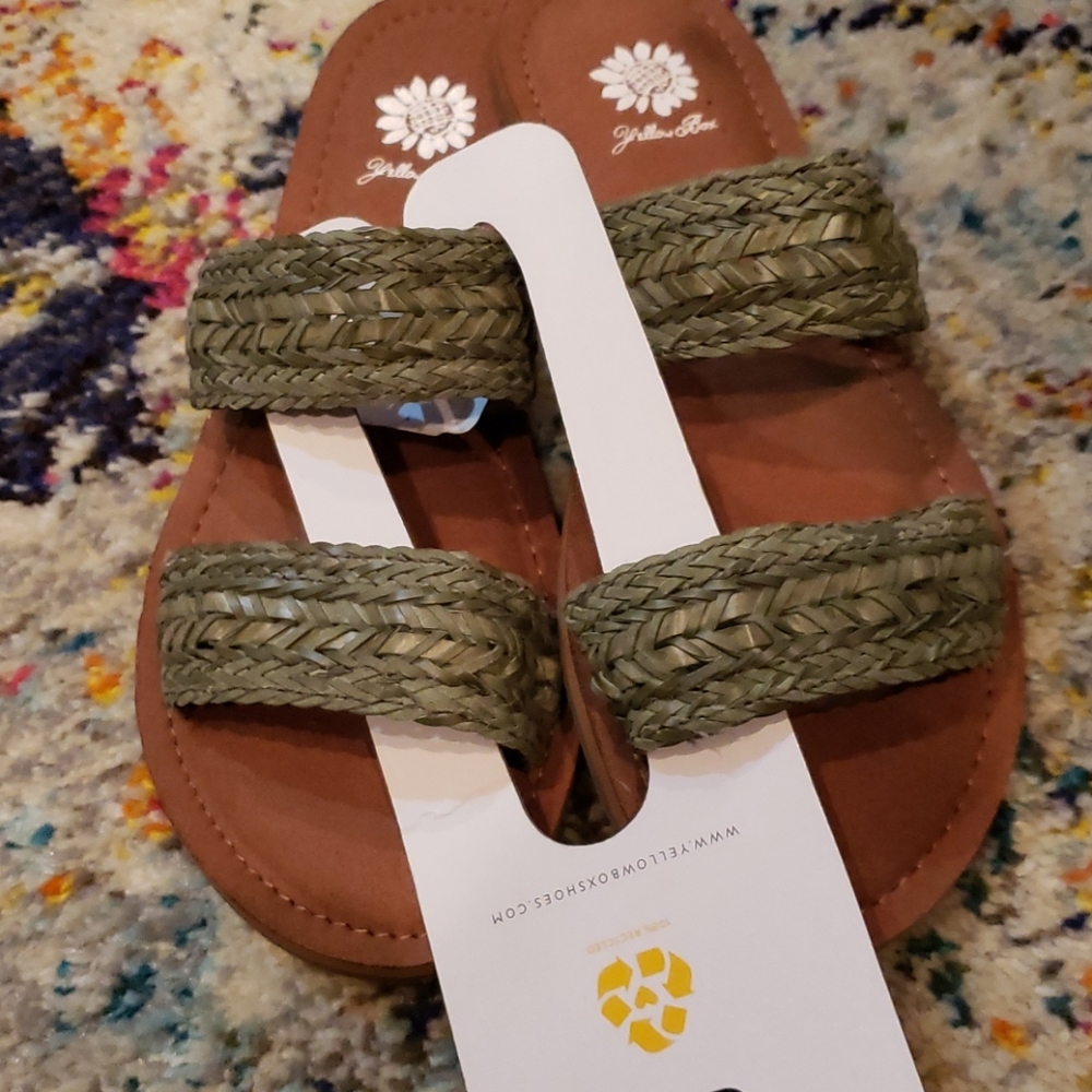 Yellow Box Sandals